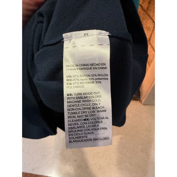 Chico's Dip Dye Long Sleeve Sweater Size Medium - Picture 4 of 5